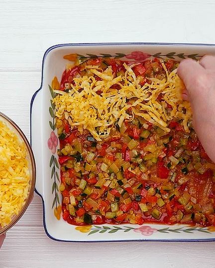 Рецепт овощной лазанья