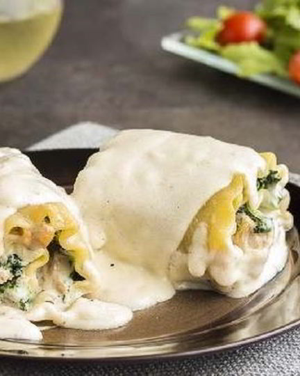 Рецепт рулета-лазаний