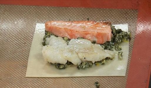 рыбная лазанья