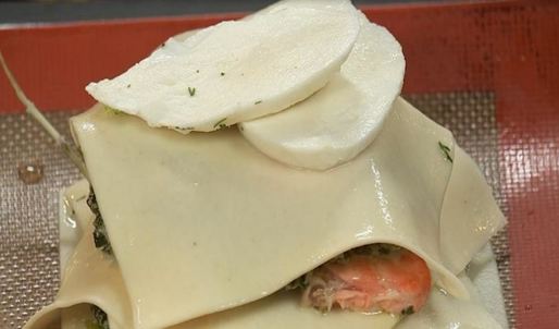 рыбная лазанья