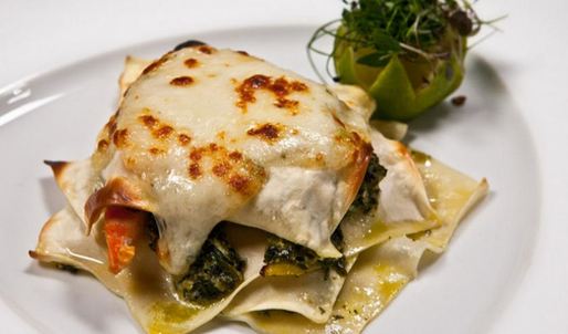 рыбная лазанья