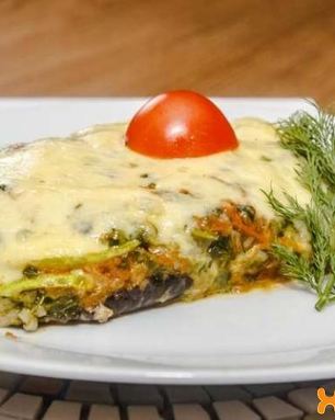 Вегетарианская лазанья