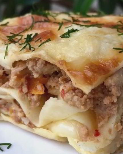 Рецепт вкусной домашней лазанья
