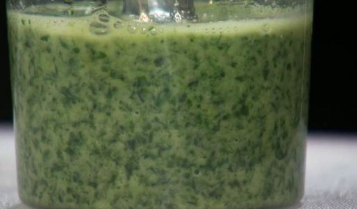 зеленая лазанья с рыбой