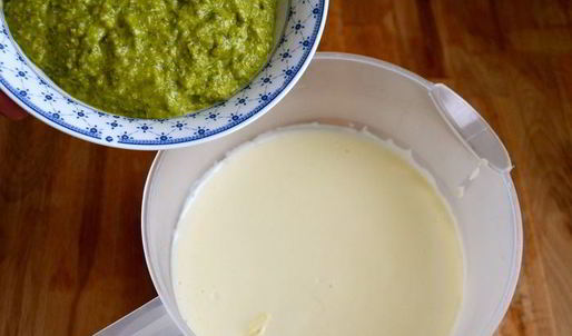 зеленая лазанья