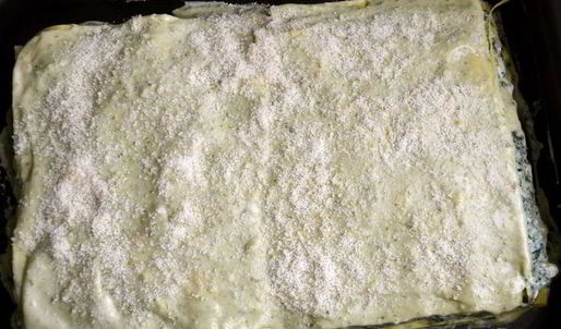 зеленая лазанья