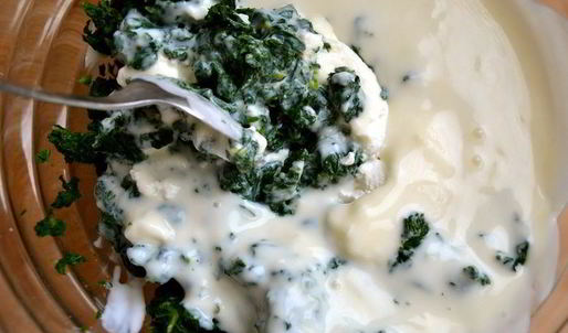 зеленая лазанья