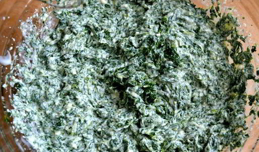 зеленая лазанья