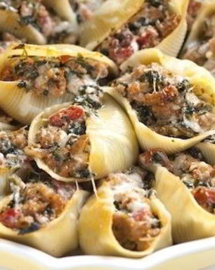 Фаршированные макароны