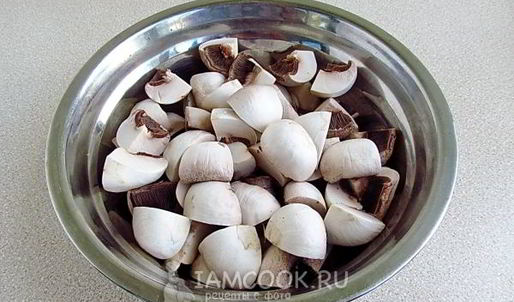 каннелони с грибами в мультиварке