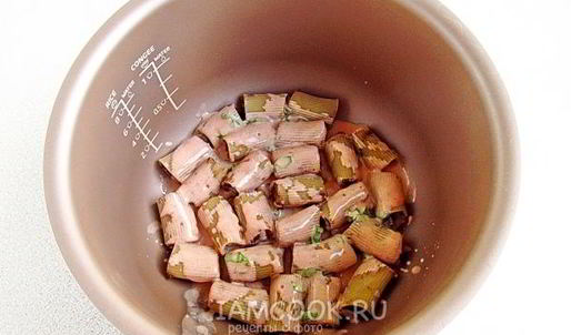 каннелони с грибами в мультиварке