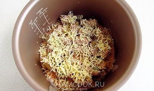 каннелони с грибами в мультиварке