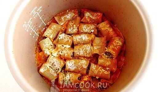 каннелони с грибами в мультиварке