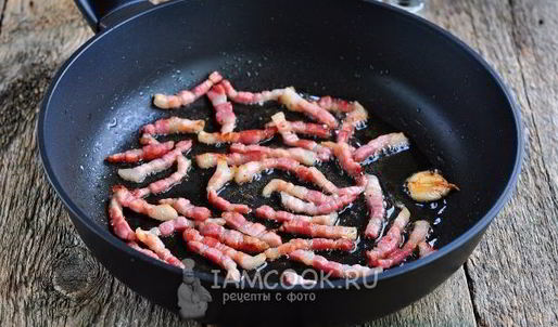 макароны с соусом карбонара