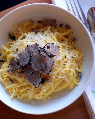 Макароны с трюфелями