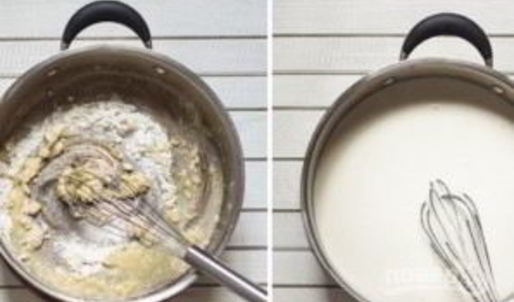 макароны в сырном соусе