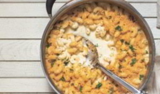 макароны в сырном соусе