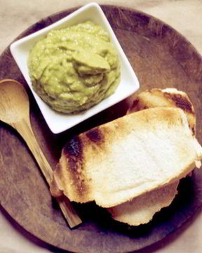 Паста из авокадо