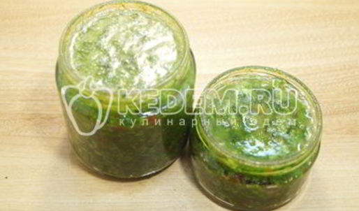 паста из чесночных стрелок