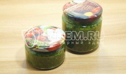 паста из чесночных стрелок