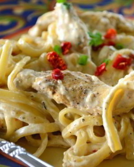 Рецепт пасты с курицей
