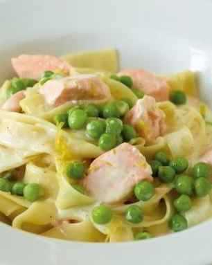 Паста с рыбой