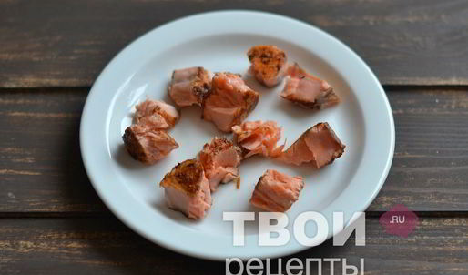 паста с семгой