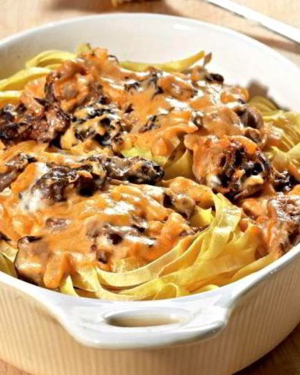 Рецепт пасты со сморчками