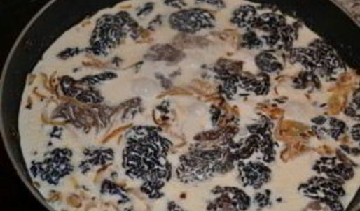 паста со сморчками