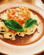 Паста со свежими помидорами