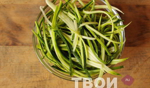 спагетти из кабачков