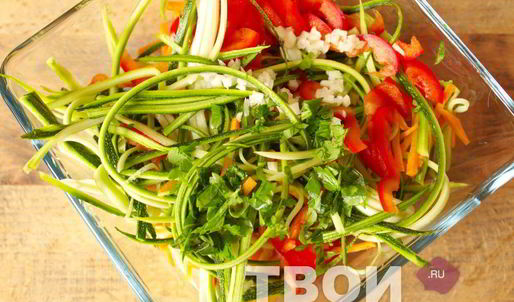 спагетти из кабачков