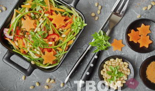 спагетти из кабачков