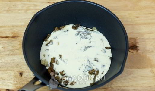 спагетти с белыми грибами