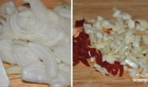 спагетти с болгарским перцем