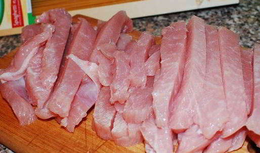 спагетти с индюшкой и лимоном