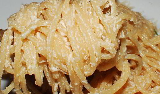 спагетти с индюшкой и лимоном