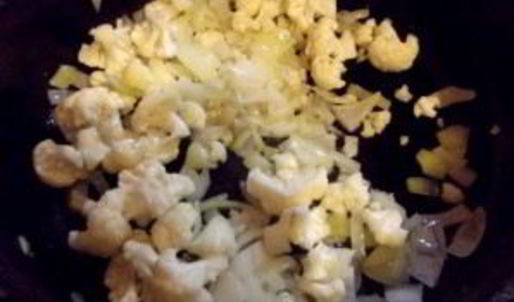 спагетти с цветной капустой