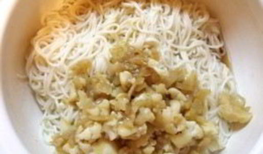 спагетти с цветной капустой