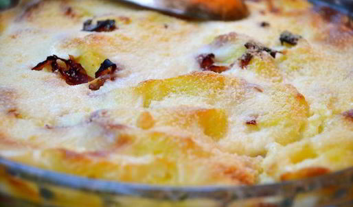 манные ньокки по-римски, запеченные под соусом бешамель