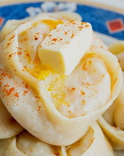 Рецепт мантов из тыквы