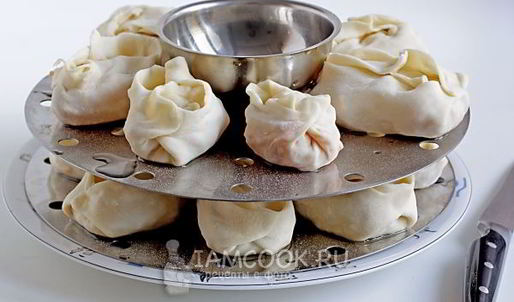 манты по-узбекски