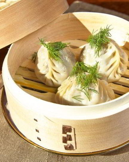 Рецепт мантов с грибами