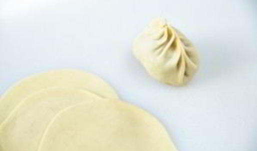 манты с грибами