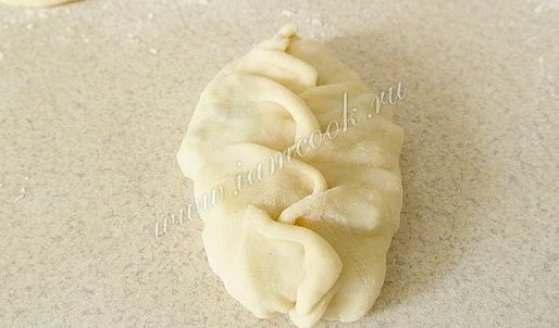 манты с картошкой