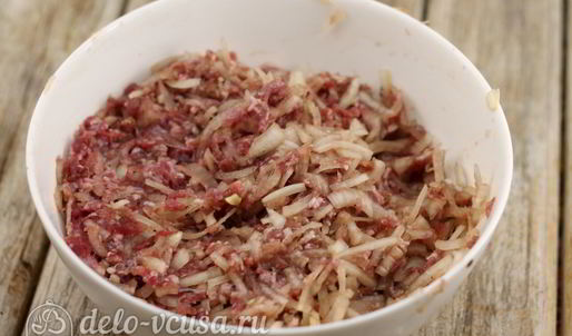 манты с мясом