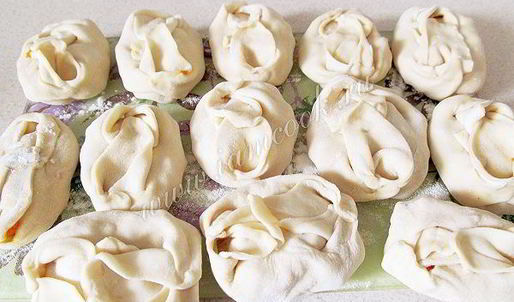 манты с тыквой