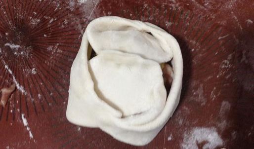 манты со свининой и тыквой