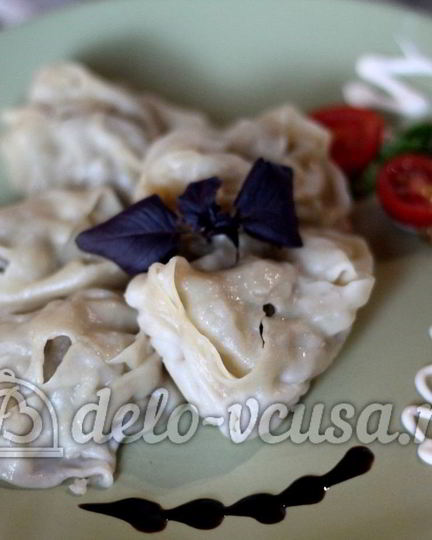 Рецепт мантов в мультиварке