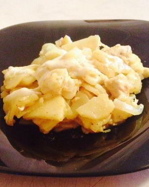 Картофель по-французски на сковороде